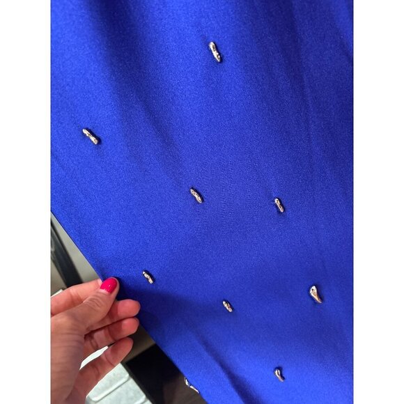 Baobab Cale Beaded Maxi Dress Cassiopea Blue Purple Womens Size Small - Picture 11 of 15